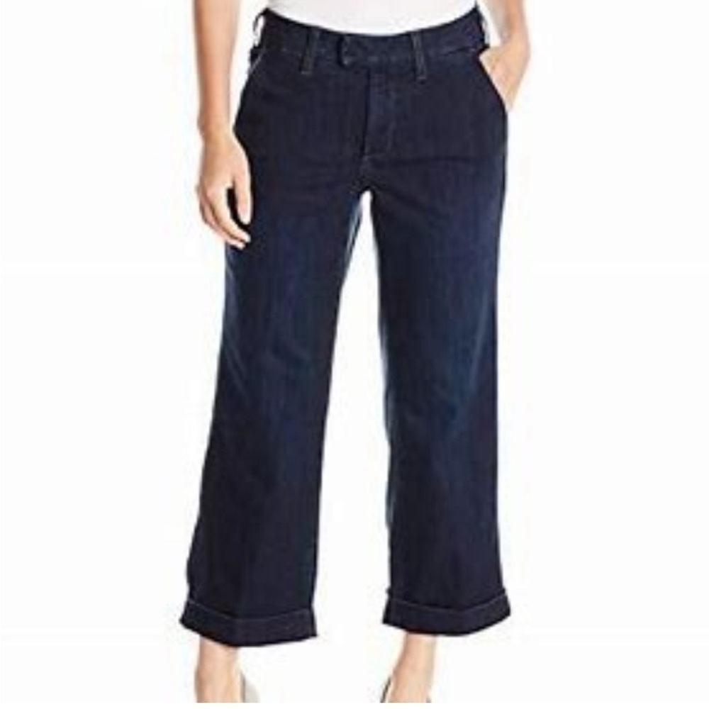 NYDJ Mila Relaxed Ankle Trouser Jeans In Verdun Wash NWT Size 4